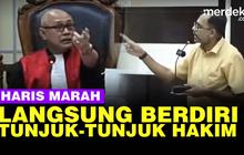 VIDEO: Detik-detik Haris Azhar Marah Tunjuk Hakim Ketua Singgung Suara Perempuan