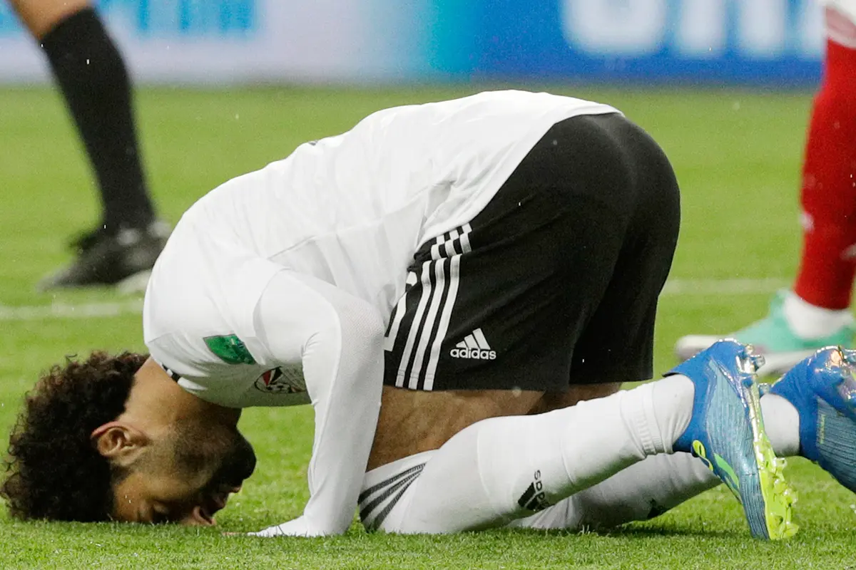 Kekecewaan Mohamed Salah Gagal Menang Lawan Rusia