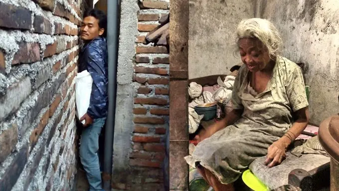 [Bintang] Derita Mbah Sri Mulyani, Hidup Sebatang Kara di Gang Sempit