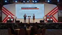 Akhyar-Salman dan Bobby-Aulia dalam debat kandidat putaran kedua Pilkada Medan