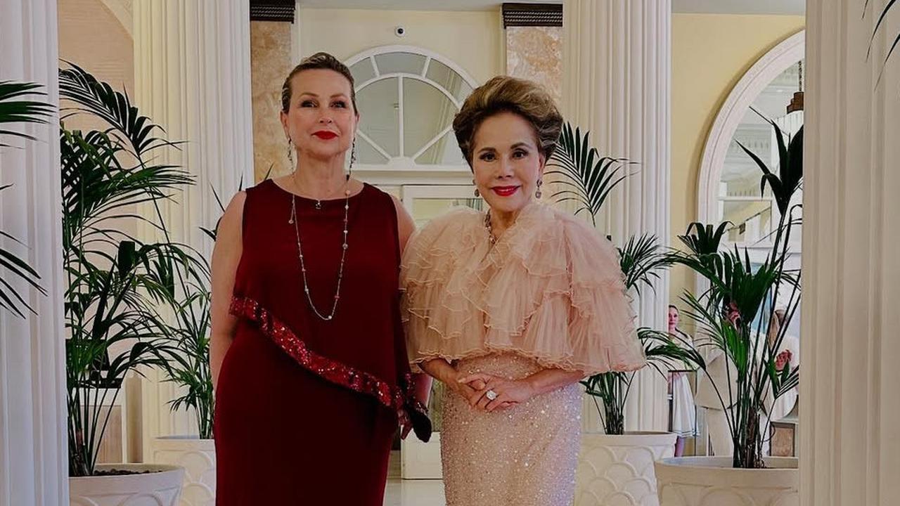 Potret Cantik Istri Presiden Soekarno di Karpet Merah Festival Film Cannes 2025, Anggun dan Mewah dengan Gaun Peach Muda