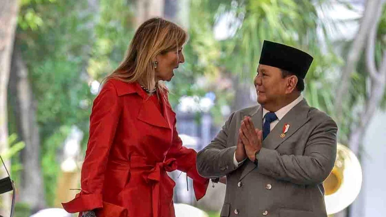 FOTO: Momen Akrab  Presiden Prabowo dan Ratu Maxima Bahas Penguatan Inklusi Keuangan di Istana Merdeka