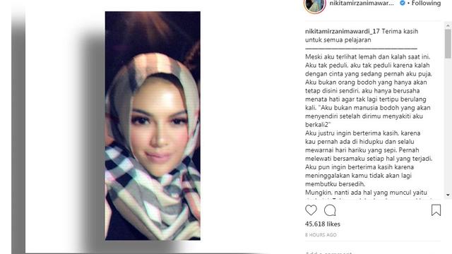 Nikita Mirzani (Foto: Instagram)