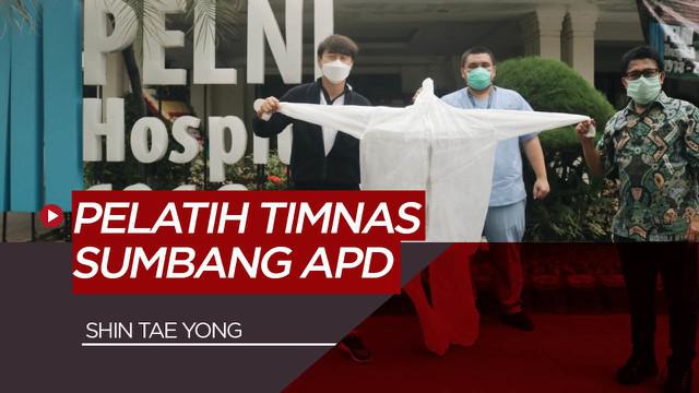 Berita Video Pelatih Timnas Indonesia, Shin Tae-yong Sumbang APD Untuk Lawan Virus Corona COVID -19