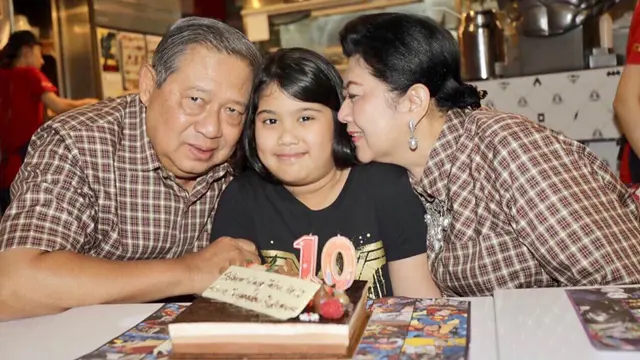 SBY, Almira, dan Ani Yudhoyono