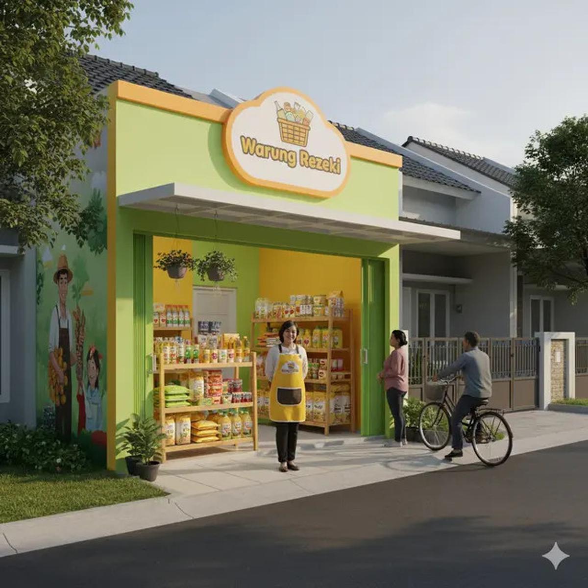 8 Desain Warung Sembako di Garasi Rumah, Ini Model yang Simpel tapi Jadi Magnet Rezeki