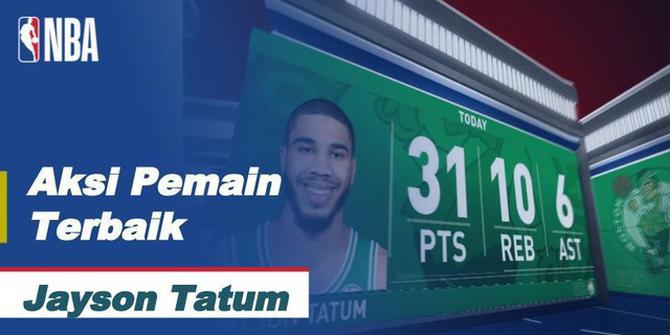 VIDEO: Melihat Aksi Jayson Tatum Saat Boston Celtics Kalahkan Miami Heat 121-108