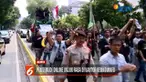 Sekitar 2 ribu pengemudi transportasi online berunjuk rasa di depan kantor Kemkominfo. Mereka memprotes kebijakan perusahaan yang dinilai berat sebelah.