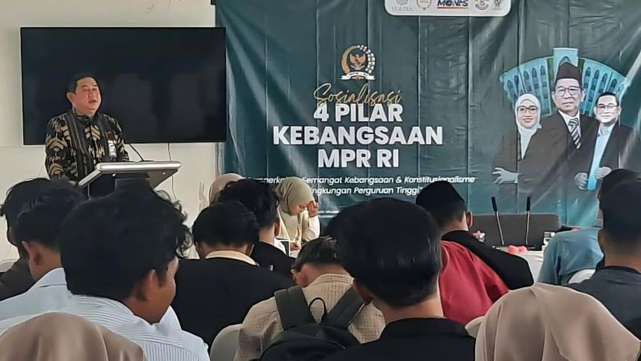 MPR Perkuat Semangat Kebangsaan Lewat Sosialisasi Empat Pilar di Kalangan Mahasiswa