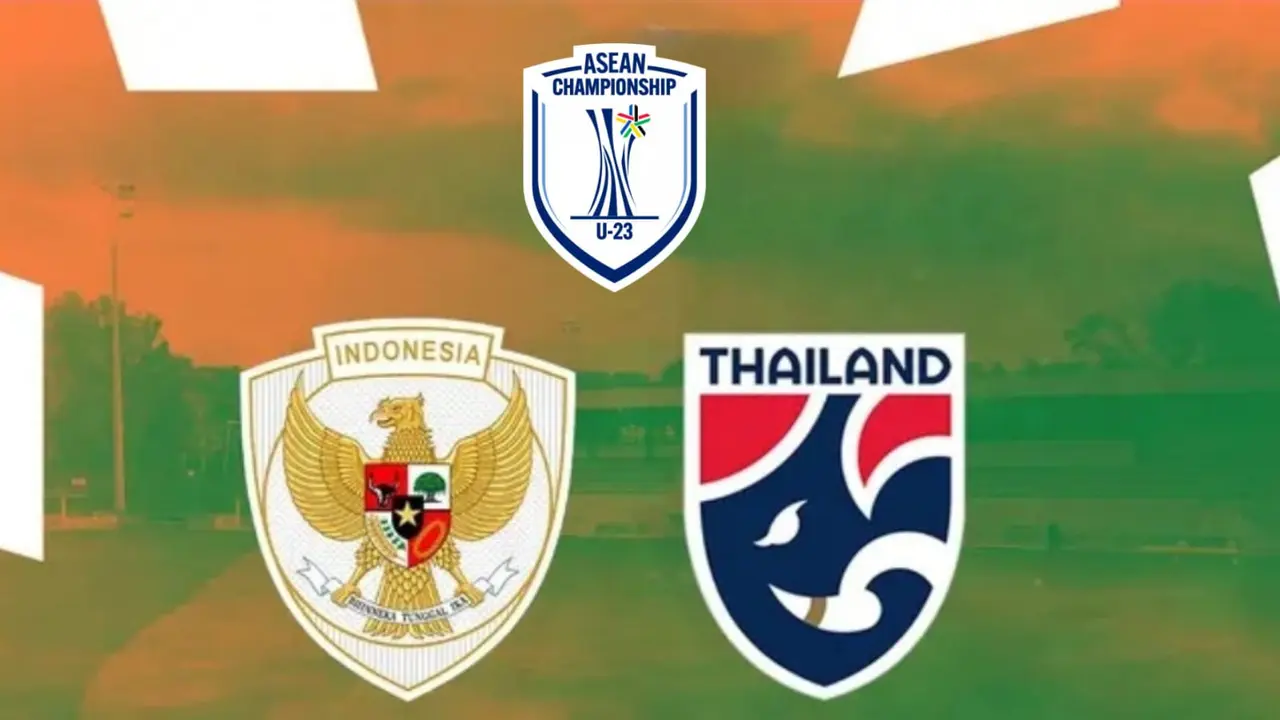 Indonesia Vs Thailand di Piala AFF U-23 2025.