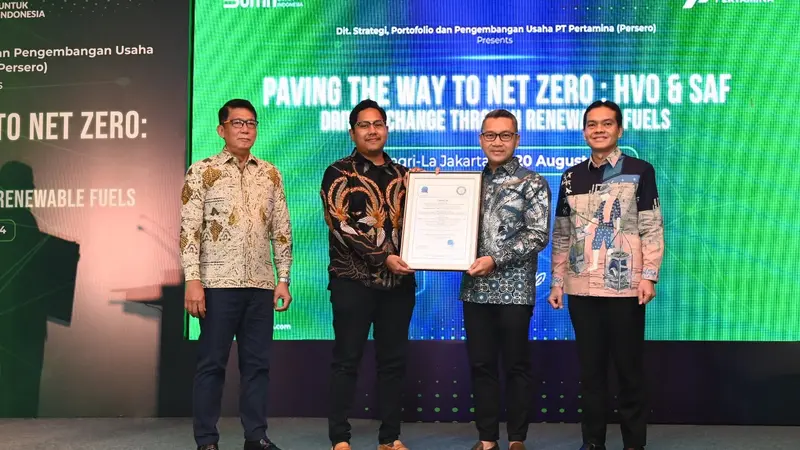 Pertamina Patra Niaga Resmi Bersertifikasi Internasional Distribusi SAF, Pertama di Asia Tenggara!