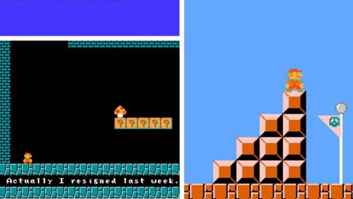 Pria Ini Berhenti Kerja dengan Bantuan Super Mario Bros