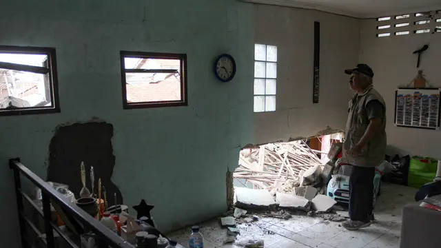 Ledakan Guncang Permukiman di Pondok Cabe Ilir, 13 Rumah Rusak dan 7 Warga Luka