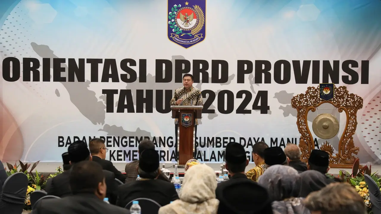 Kemendagri Ingatkan Visi Indonesia Emas Jadi Perhatian Anggota DPRD Provinsi Hasil Pileg 2024