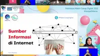 Webinar Makin Cakap Digital 2022 dengan tema “Jangan Asal Copy-Paste, Yuk! Hindari Plagiarisme” baru saja diselenggarakan oleh Kementerian Komunikasi dan Informatika (Kemenkominfo) bersama Gerakan Nasional Literasi Digital Siberkreasi. (Dok. IST)