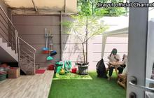 9 Foto Halaman Belakang Rumah Jirayut di Indonesia, Nyaman untuk Momen Keluarga