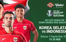 Saksikan jalannya pertandingan secara eksklusif melalui siaran langsung Timnas Indonesia di Vidio.