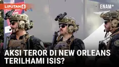 Pejabat kontraterorisme dari Biro Penyidik Federal atau FBI mengatakan pelaku serangan Tahun Baru di New Orleans yang menewaskan 14 orang terilhami oleh kelompok ISIS dan bertindak sendirian. Penyidik terus menelaah motif pelaku dan kemungkinan kaita...