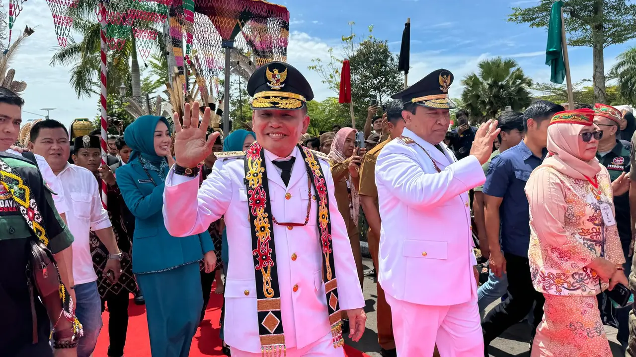 Gubernur Kalimantan Tengah (Kalteng), Agustiar Sabran dan Wakil Gubernur Kalteng Edy Pratowo (Istimewa)