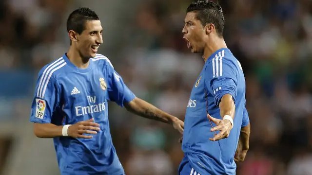 Cristiano Ronaldo dan Angel Di Maria