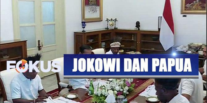Kala Jokowi Undang Warga Papua Makan Siang di Istana