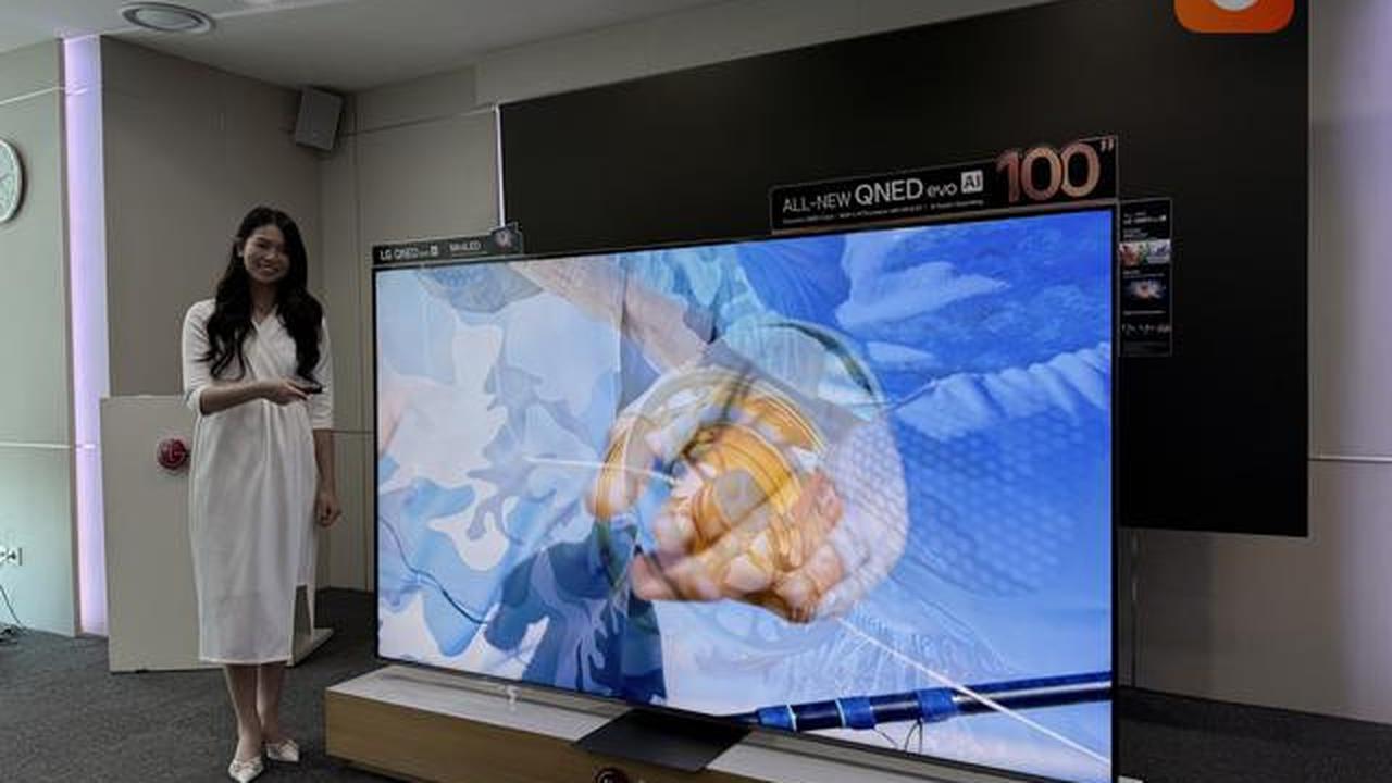Sulap Rumah Jadi Bioskop Premium dengan LG QNED evo AI 100 Inci, Ini Harga dan Spesifikasinya