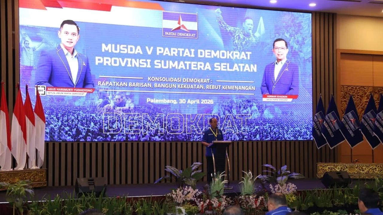FOTO: AHY Tekankan Konsolidasi Partai Jadi Kunci Kemenangan