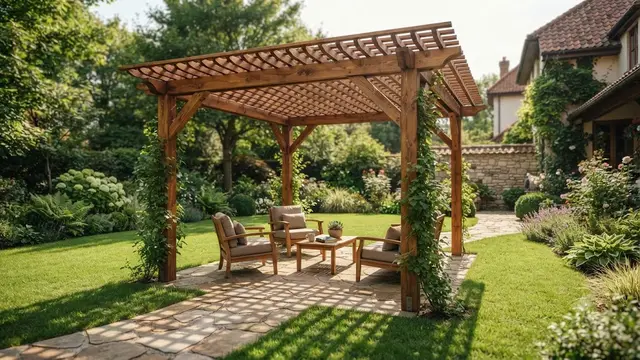Model Pergola Kayu