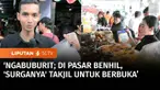 Pasar Benhil alias Bendungan Hilir selama bulan ramadan selalu jadi surganya takjil. Mau yang manis, asin, semuanya ada di sana.