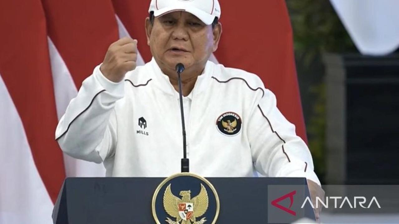 Prabowo Beri Bonus Miliaran ke Atlet Peraih Medali Emas Asian Games