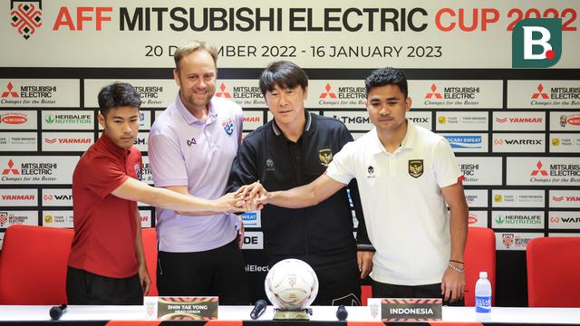 Konferensi Pers Menjelang Laga Timnas Indonesia Vs Timnas Thailand di Piala AFF 2022