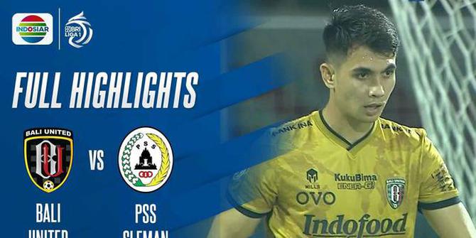 VIDEO: Kiper PSS Sleman Blunder, Bali United Menang Berkat Gol Ilija Spasojevic pada Pekan 25 BRI Liga 1