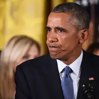 Bahkan Presiden Barack Obama memiliki pendapat tentang keluarga Kardashian. Orang nomor satu di Amerika ini dikabarkan melarang semua acara yang berkaitan dengan Kardashian dilihat di Gedung Putih. (AFP/Bintang.com)