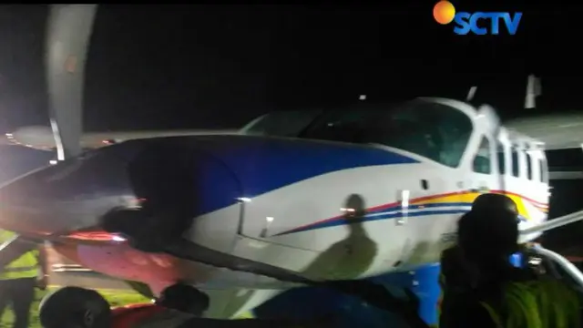 Pesawat Asian One Air Milik Pemda Mimika Tergelincir Masuk Parit di Bandara Sentani