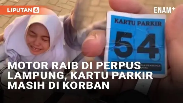 VIDEO: Viral Pengunjung Kehilangan Motor di Perpustakaan Lampung, Kartu Parkir Masih di Tangan Korban