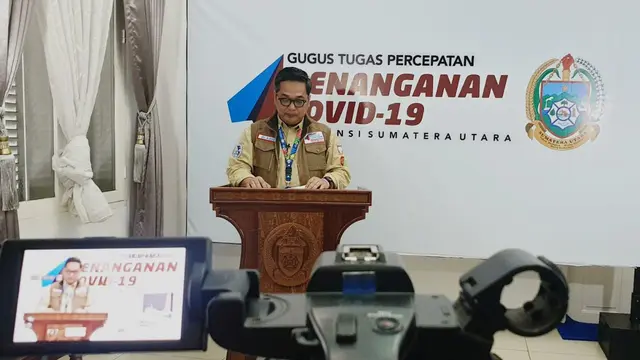 Jubir Gugus Tugas Percepatan Penanganan COVID-19 Provinsi Sumut, Aris Yudhariansyah