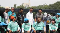 Kepada atlet Asian Para Games, Presiden Jokowi pastikan bonus sama dengan Asian Games 2018.