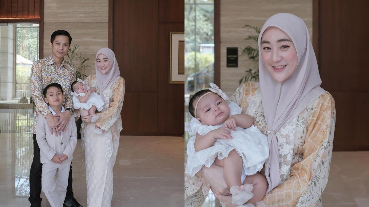 Balita Stylish, 5 Potret Menggemaskan Alesha Anak Larissa Chou Kenakan Outfit Kece dan Jepit Rambut