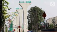 LRT Jakarta Fase 1B akan terintegrasi dengan Stasiun Manggarai. (Liputan6.com/Herman Zakharia)