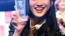 Melody Nurramdhani dari Team J berhasil mengumpulkan 25.679 suara. (Adrian Putra/Bintang.com)
