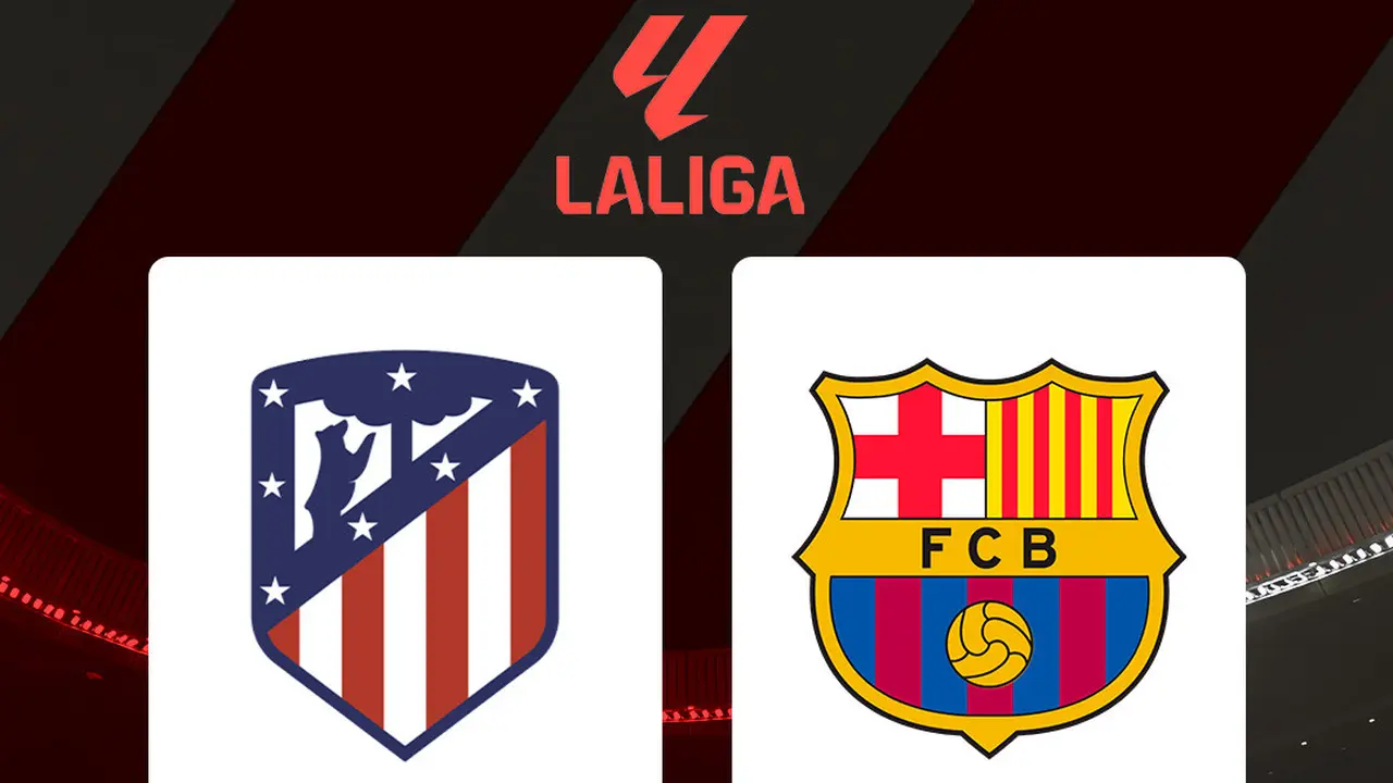 Liga Spanyol - Atletico Madrid Vs Barcelona