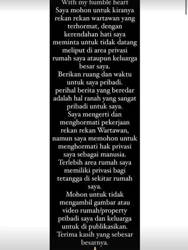 Unggahan Shandy Aulia. (Foto: Instagram @shandyaulia)
