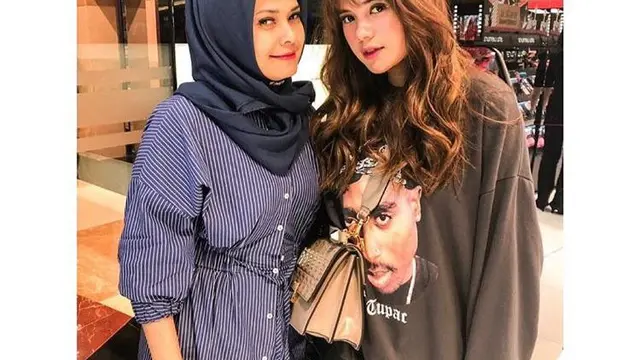 Momen Kebersamaan Audi Marissa dan Ibunya. (Sumber: Instagram/audimarissa)