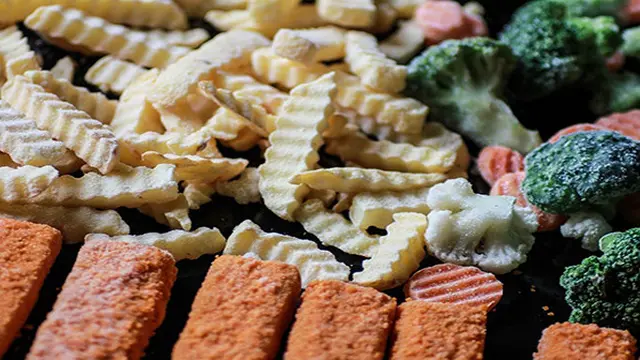 Ilustrasi frozen foods