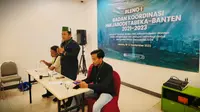 Badan Koordinasi Himpunan Mahasiswa Islam (Badko HMI) Jabodetabeka-Banten Periode 2021-2023 telah menggelar sidang pleno 1 di Pop Hotel Tebet, pada Sabtu 16 September 2023. (Foto: Istimewa).