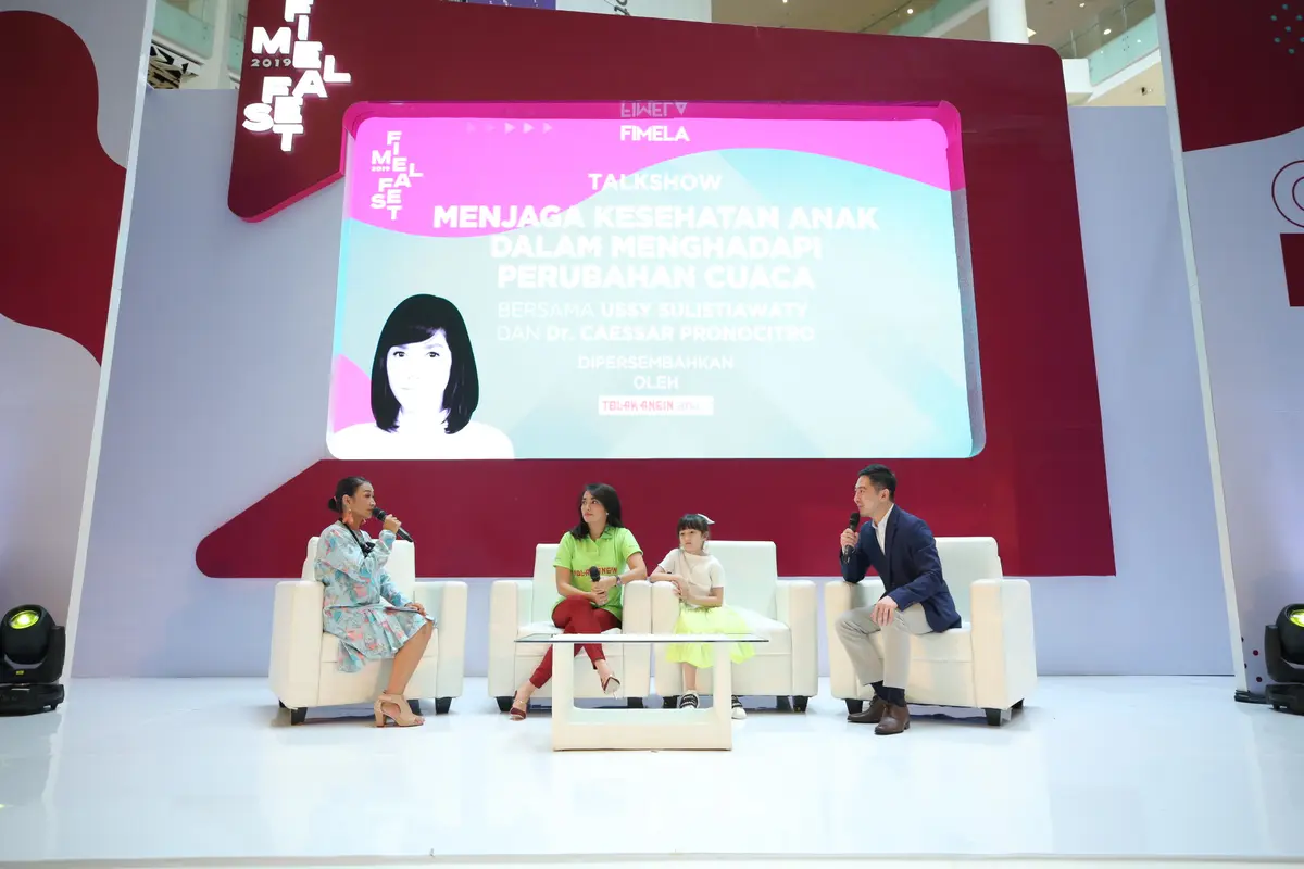 Talk show Fimela Fest 2019 bersama Tolak Angin