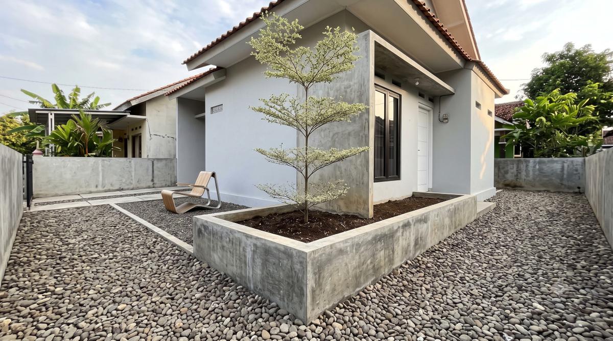 Gravel Garden untuk Sudut Rumah