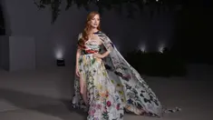 Jessica Chastain saat tiba di acara tahunan kedua Academy Museum di Academy Museum of Motion Pictures di Los Angeles, Amerika Serikat, Sabtu (15/10/2022). Jessica Chastain salah satu di antara bintang-bintang yang menghadiri Academy Museum Gala Tahunan yang diadakan di Los Angeles. (Jordan Strauss/Invision/AP)