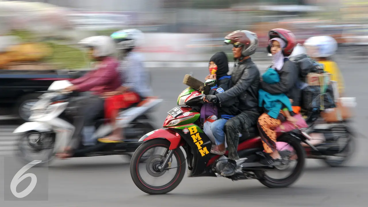 Bonceng depan 