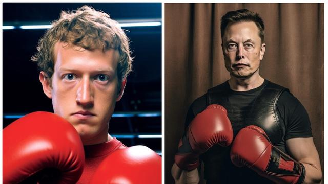 Elon Musk dan Mark Zuckerberg